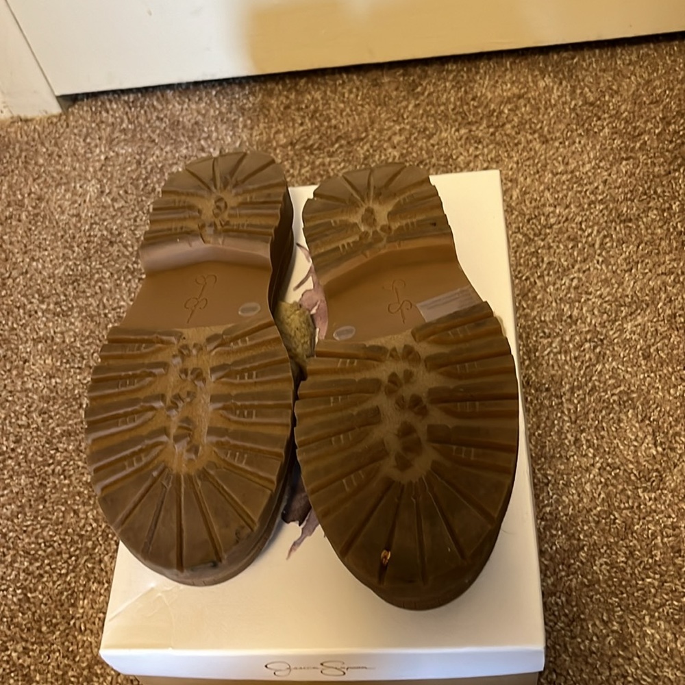 Patterned wool slid ons - Picture 5 of 5